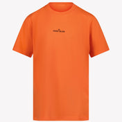 Stone Island Boys t-shirt Orange