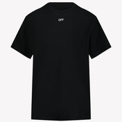 Off-White Jongens T-shirt Zwart