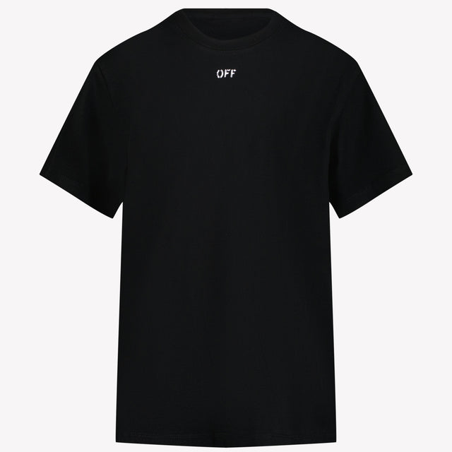 Off-White Jongens T-shirt Zwart