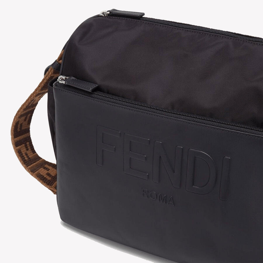 Fendi Baby Unisex Diaperbag  Black