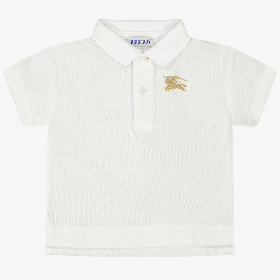 Burberry Johane Baby Boys Polo in White