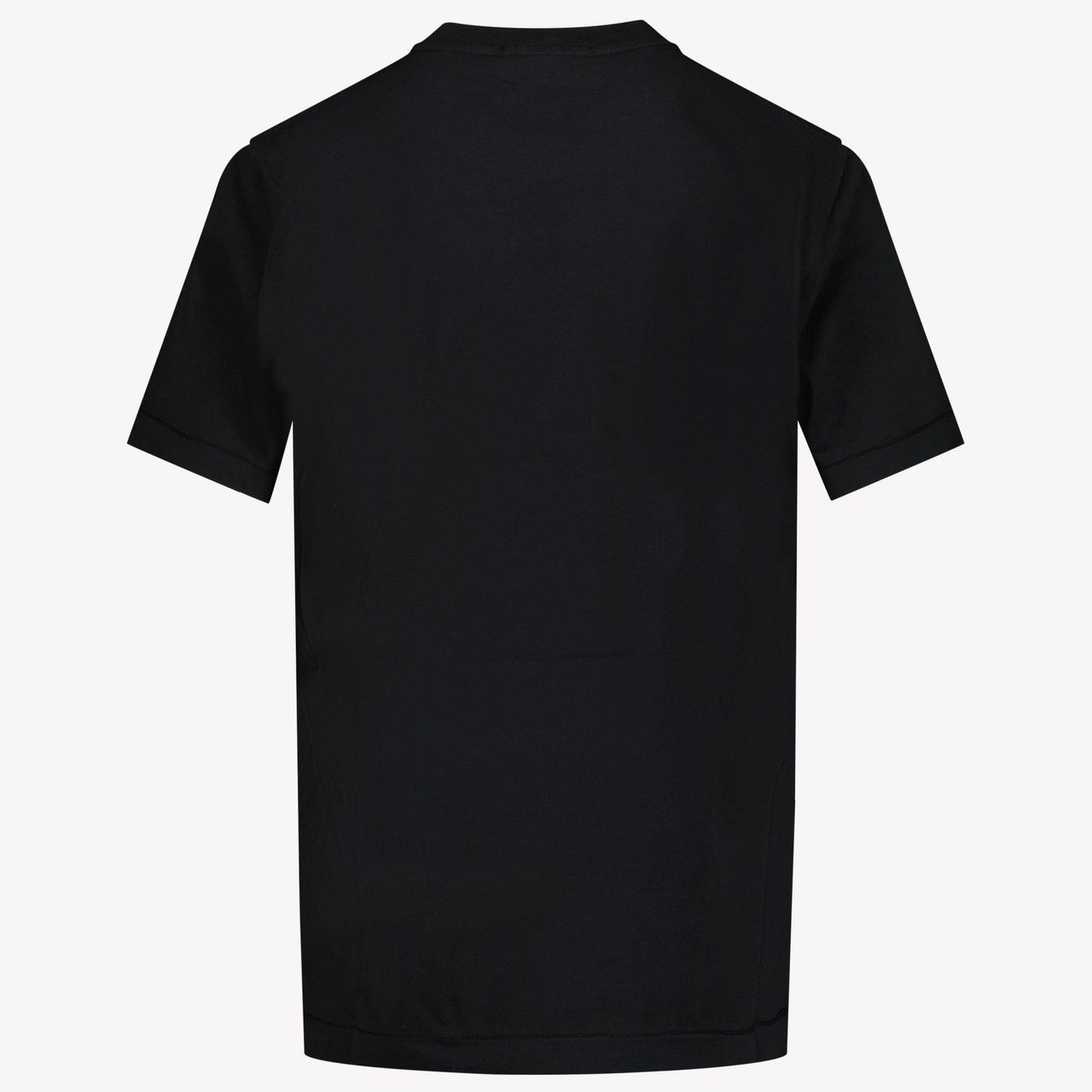 Stone Island Kinder Jongens T-Shirt In Zwart