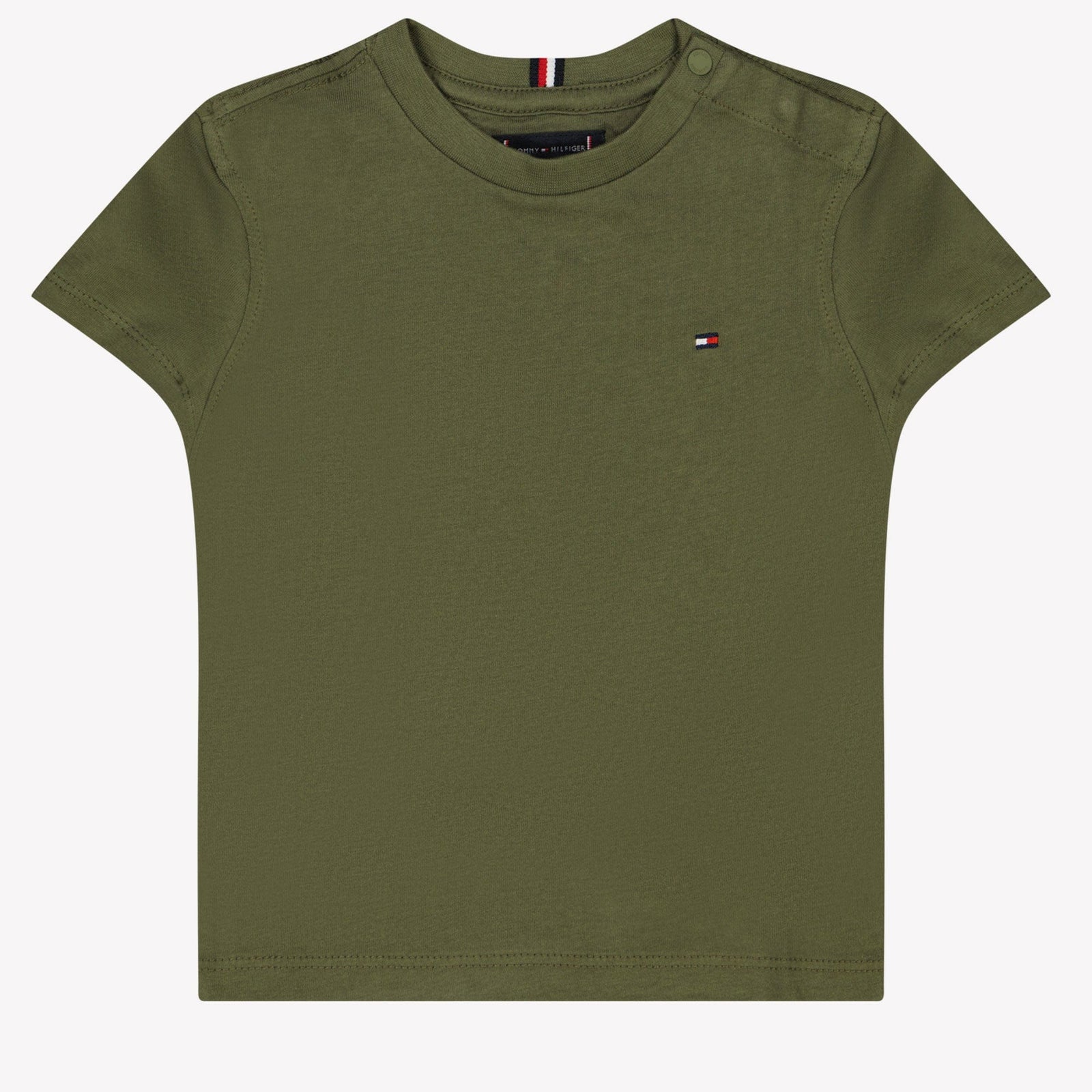 Tommy Hilfiger Baby Jongens T-shirt Army 74