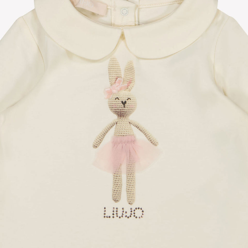 Liu Jo Baby Meisjes T-shirt Wit