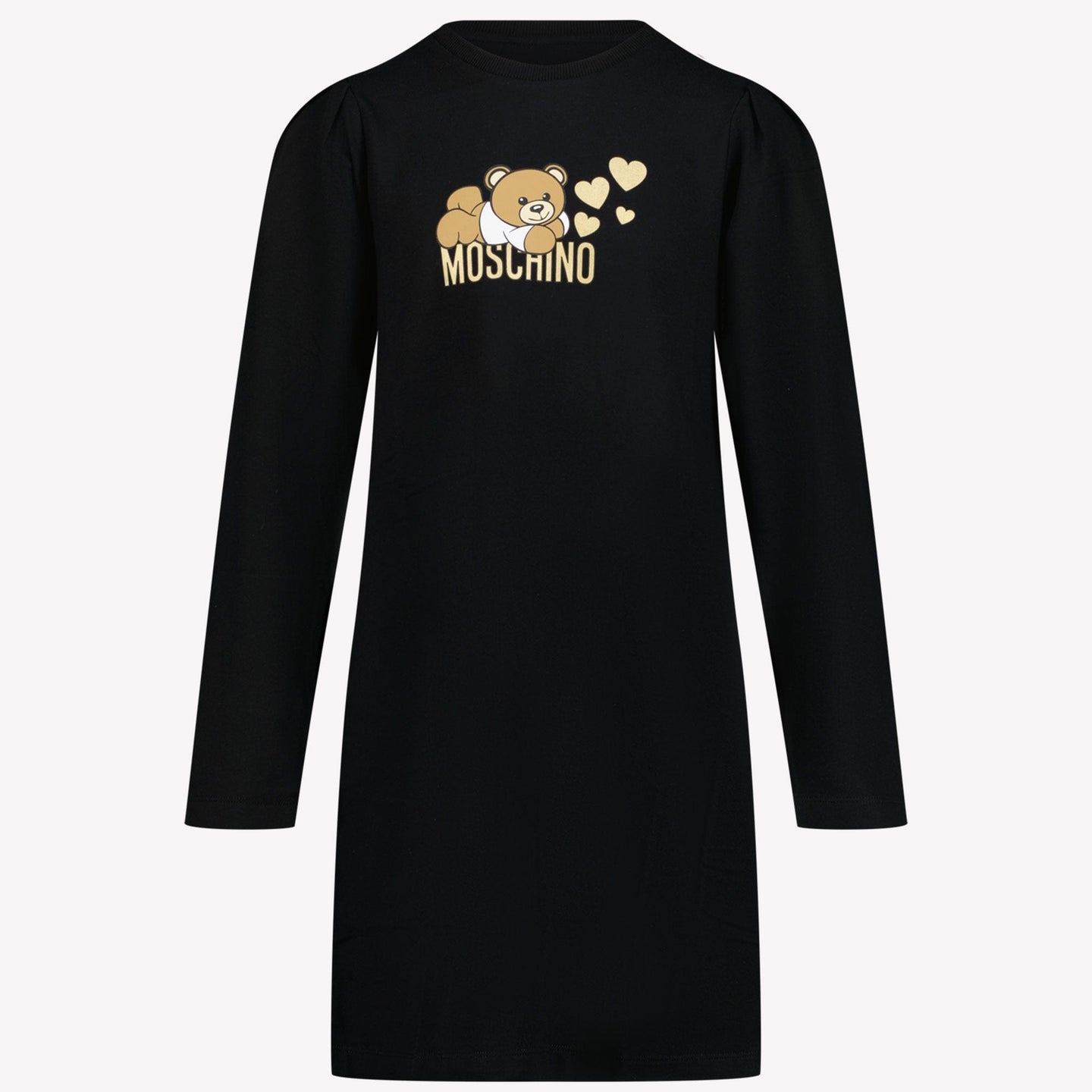 Moschino Meisjes Jurk Zwart 4Y