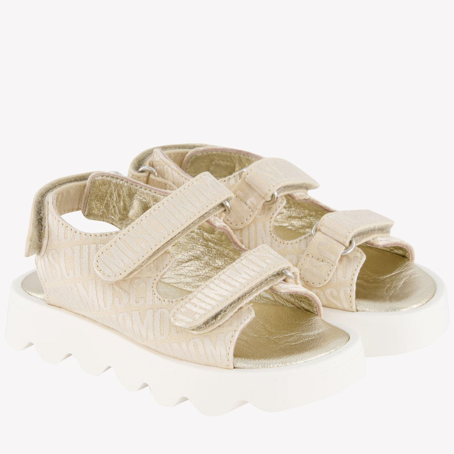 Moschino Unisex Sneakers  Beige