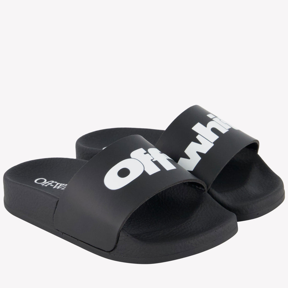 Off-White Boys Flipflops In Black