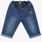 Moschino Baby Unisex Jeans Blue