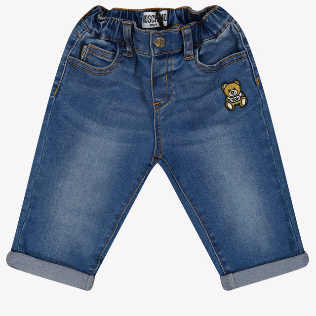 Moschino Baby Unisex Jeans Blue