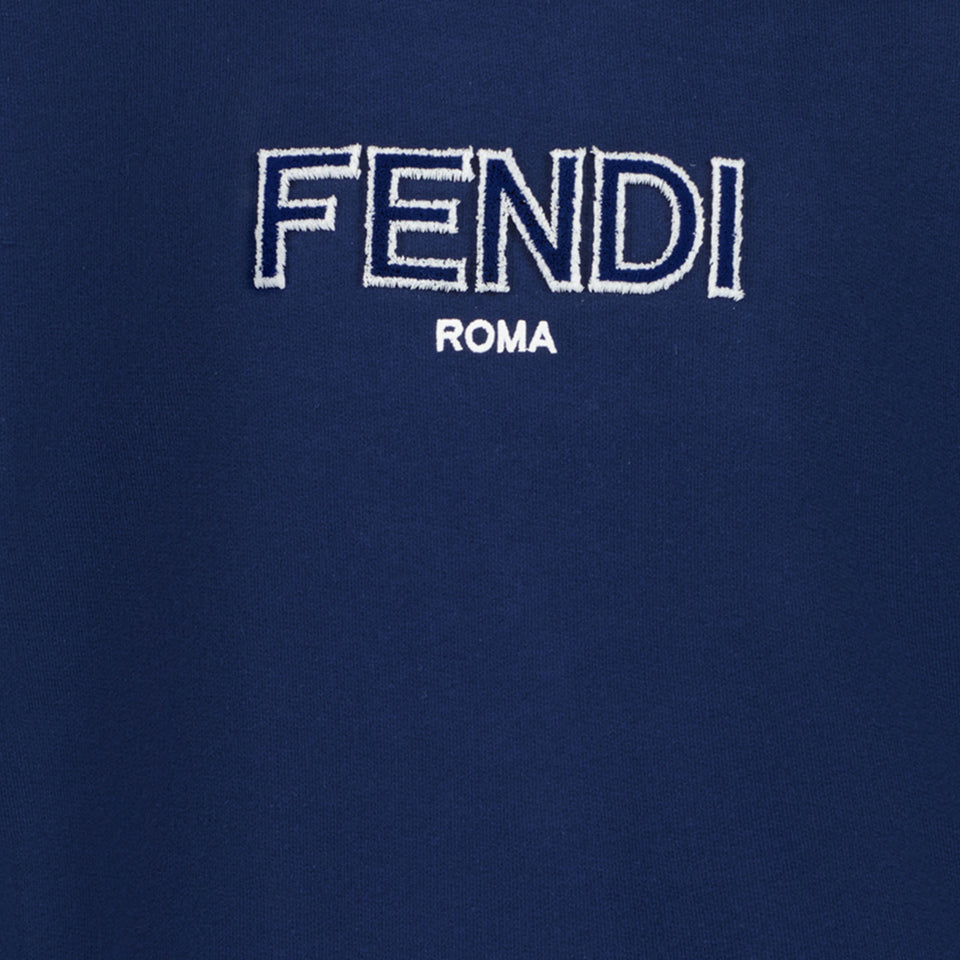 Fendi Unisex Sweater Navy