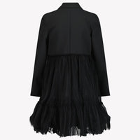 Patrizia Pepe Kids Girls Dress Black