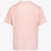 Fendi Kids Girls  T-Shirt Light Pink
