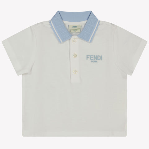 Fendi Baby boys polo in White