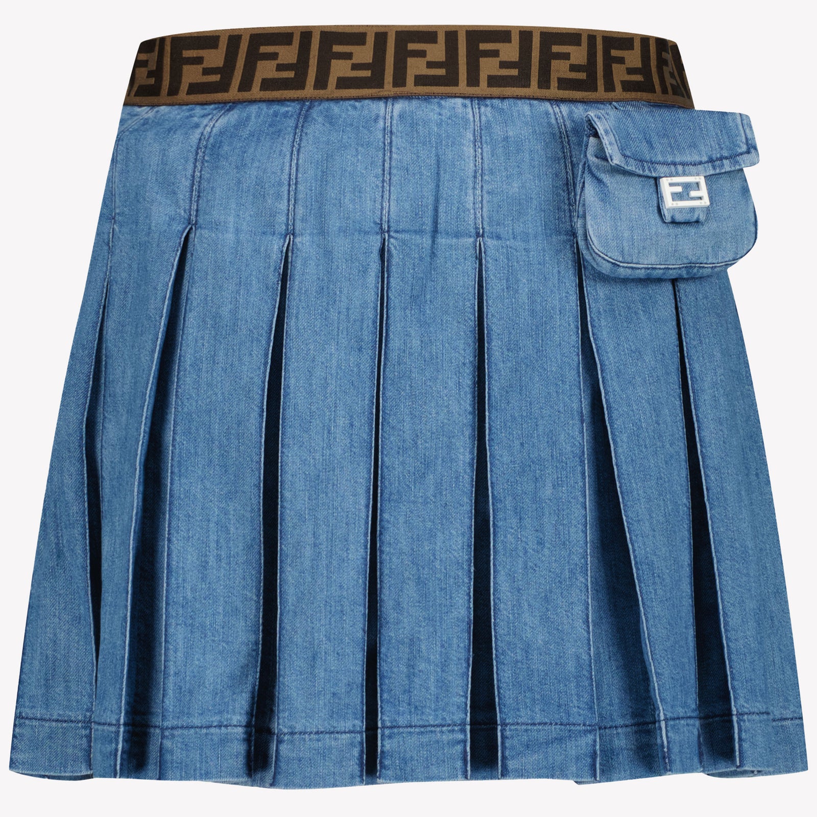 Fendi Kids Girls Skirt Jeans