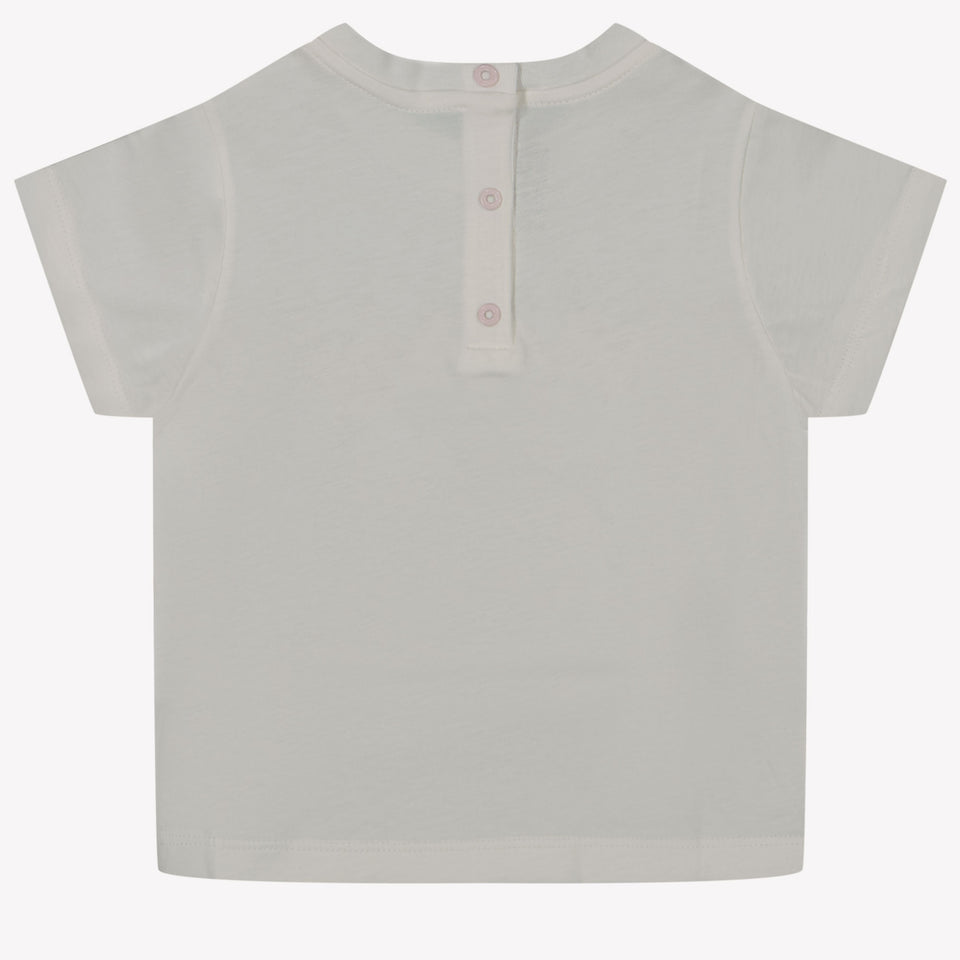 Missoni Baby Meisjes T-shirt Wit