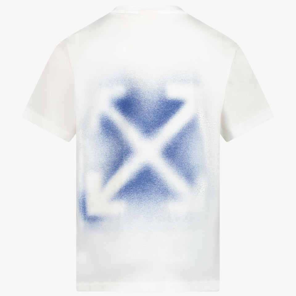 Off-White Kinder Jongens T-Shirt In Wit