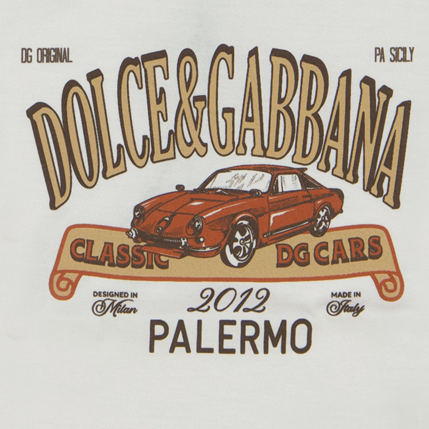 Dolce & Gabbana Baby Jongens T-shirt Off White 3/6