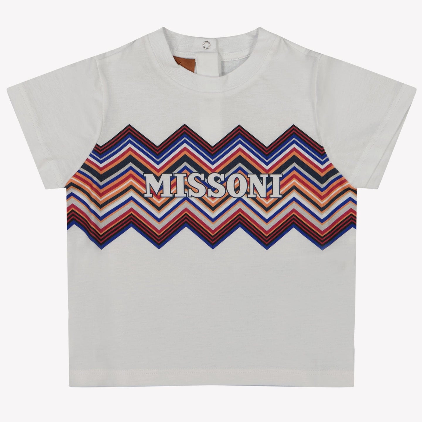 Missoni Baby Jongens T-shirt Wit 3 mnd