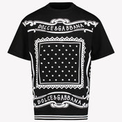 Dolce & Gabbana Kids Boys in T-Shirt Black