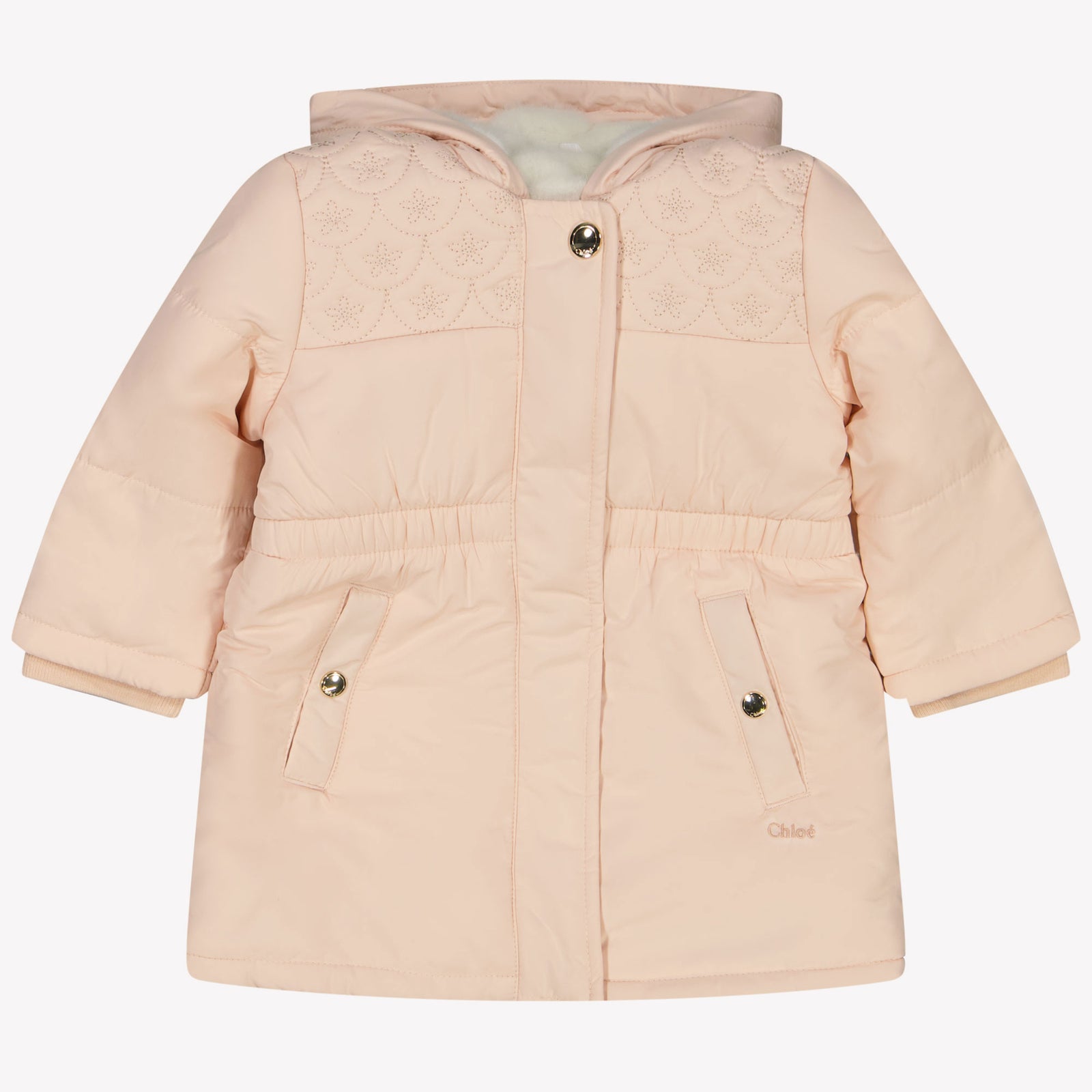 Chloe Baby Girls Jacket Light Pink