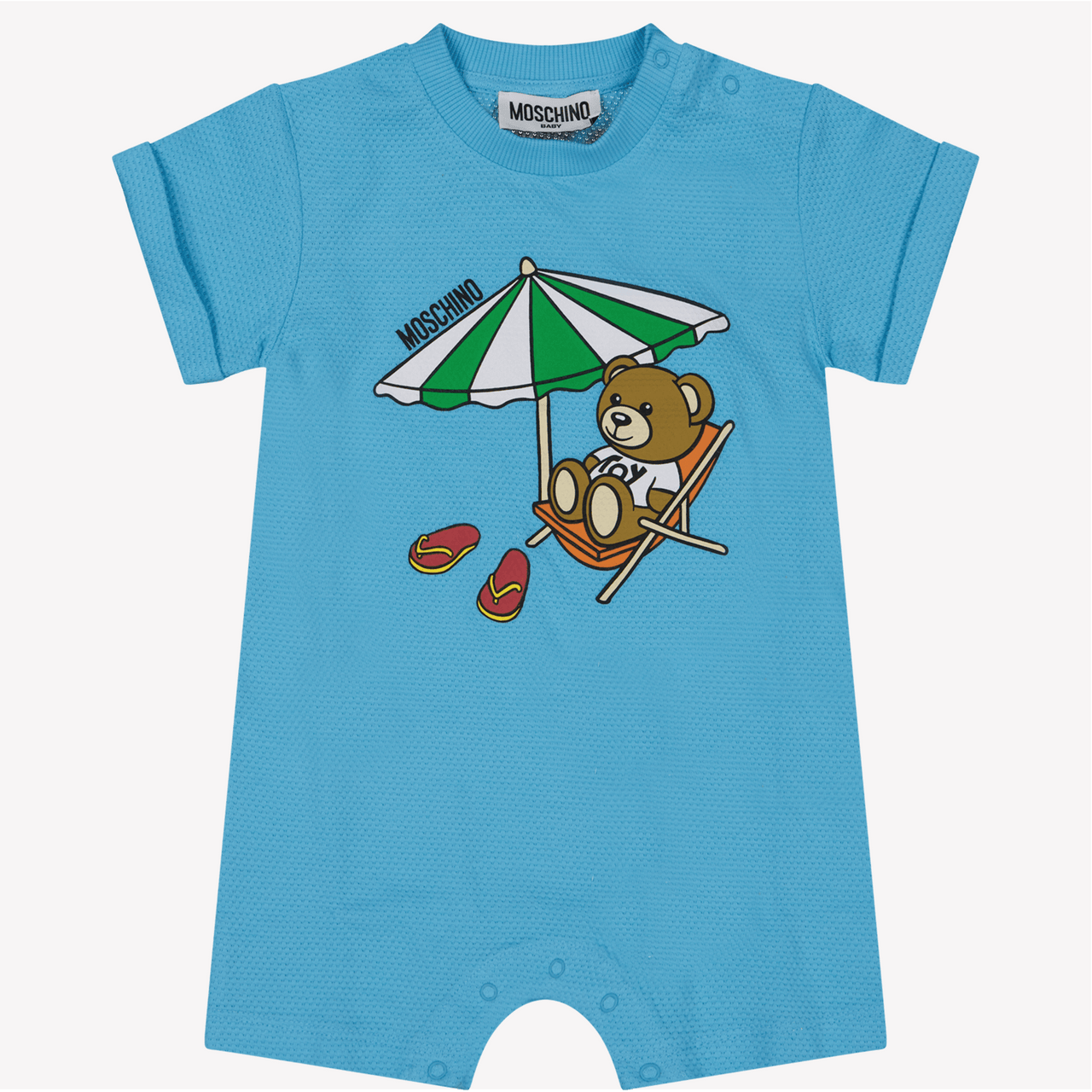 Moschino Baby Jongens Boxpakje Turquoise 1/3