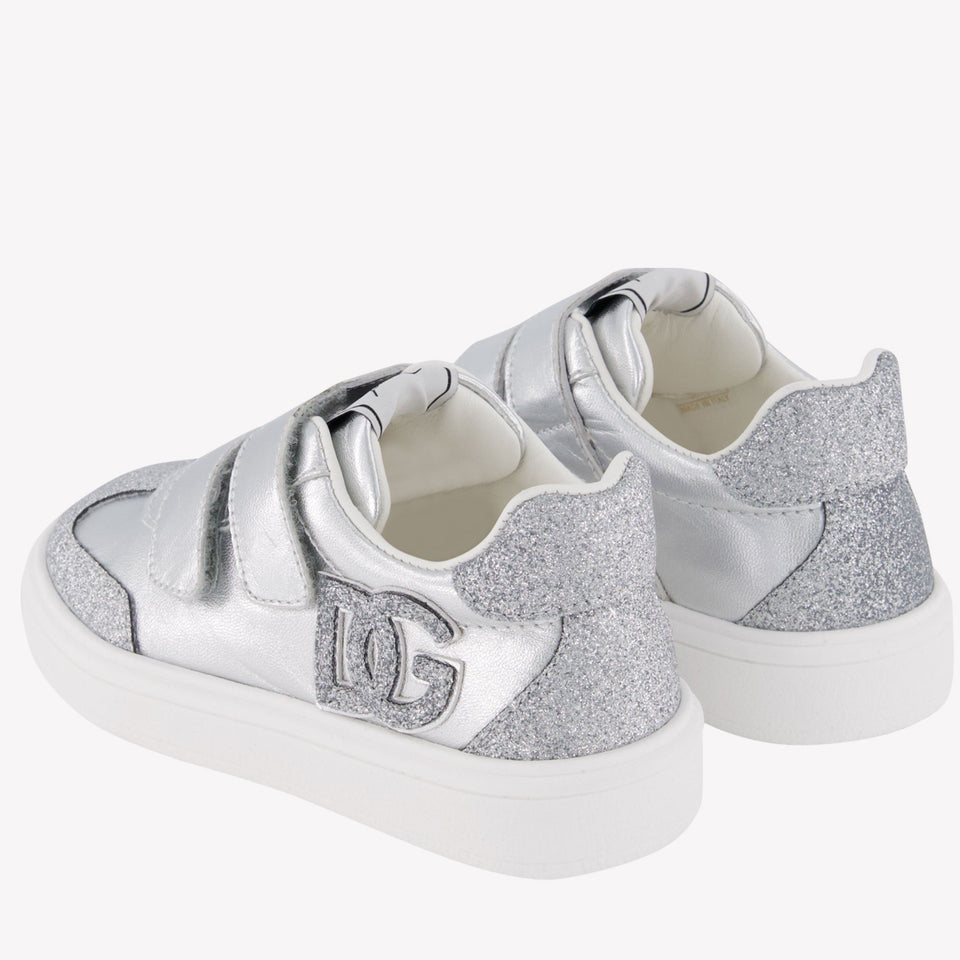 Dolce & Gabbana Kinder Meisjes Sneakers Zilver