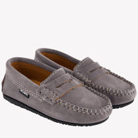 Atlanta Moccas Unisex Shoes  Gray