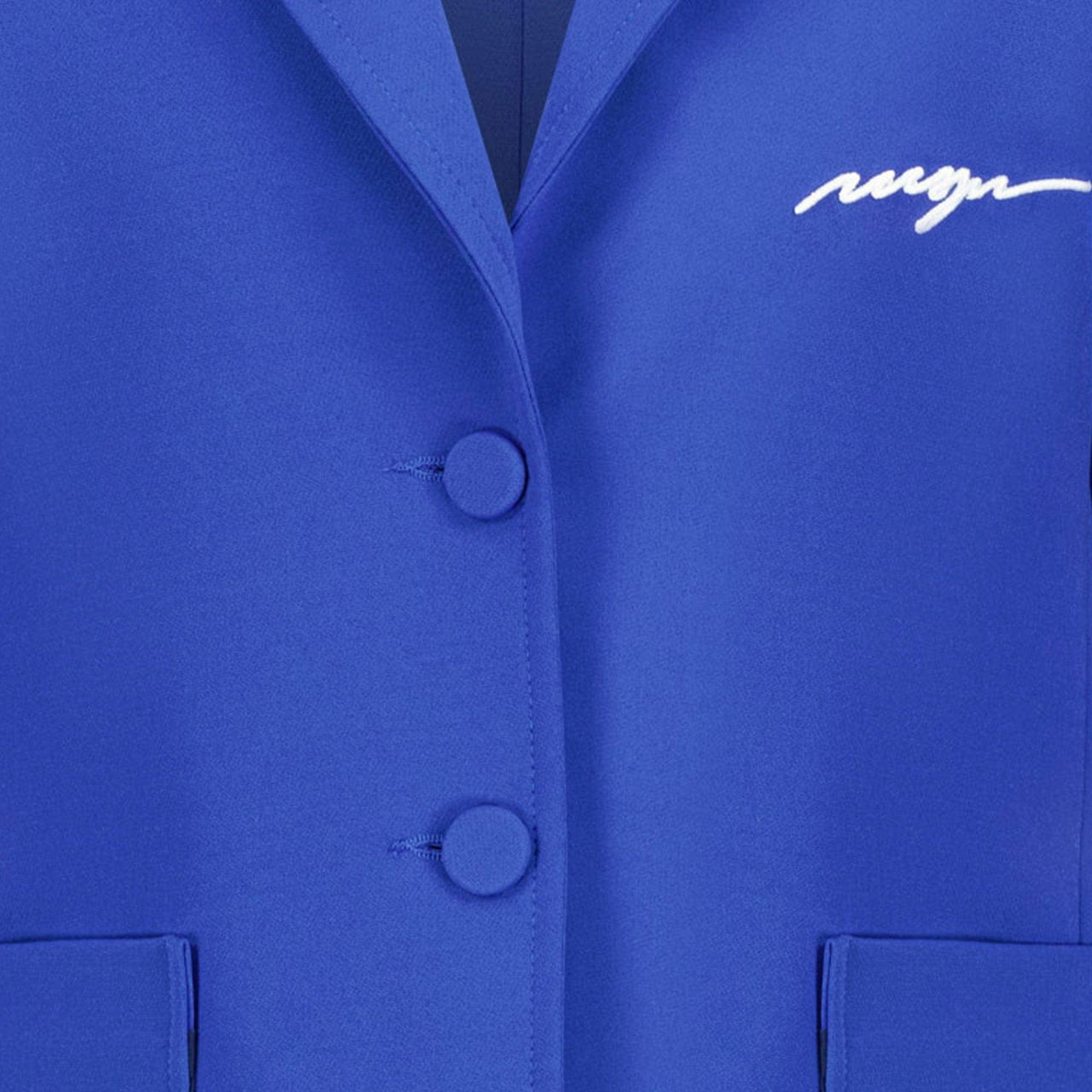 MSGM Meisjes Colbert Cobalt Blauw