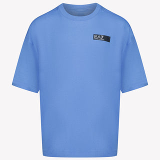 EA7 Boys T-shirt Light Blue