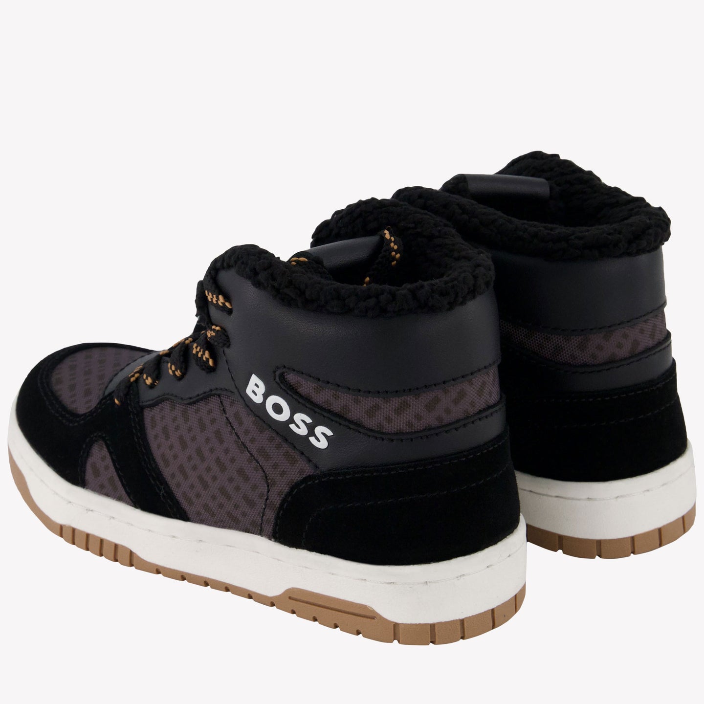 Boss Jongens Sneakers Zwart