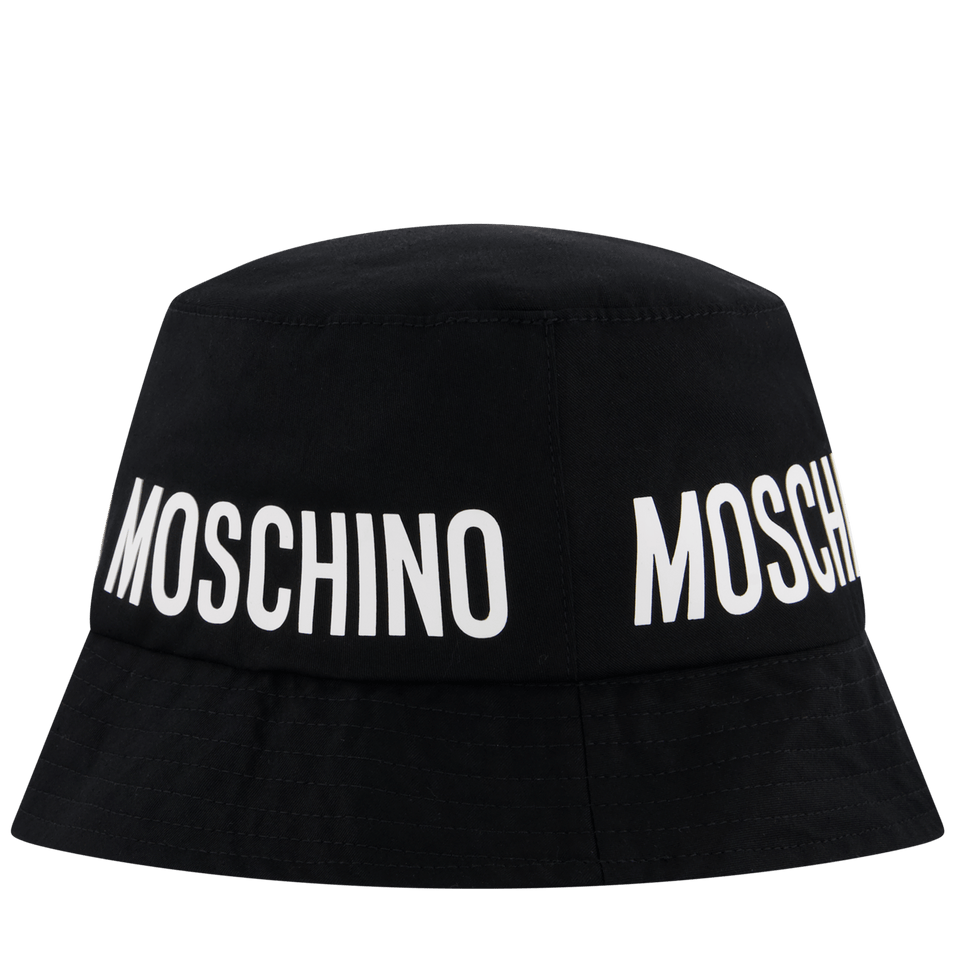 Moschino Kinder Meisjes Hoed Zwart