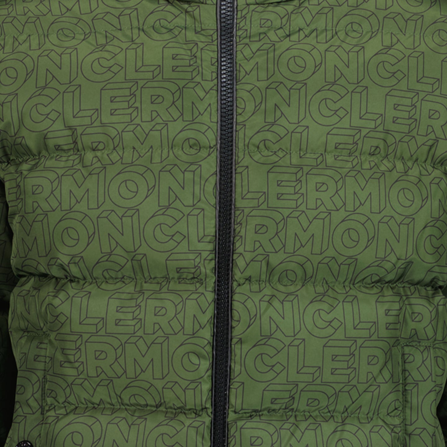 Moncler Fergus Boys Winter Jacket Army