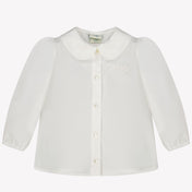 Fendi Baby Meisjes Blouse Wit