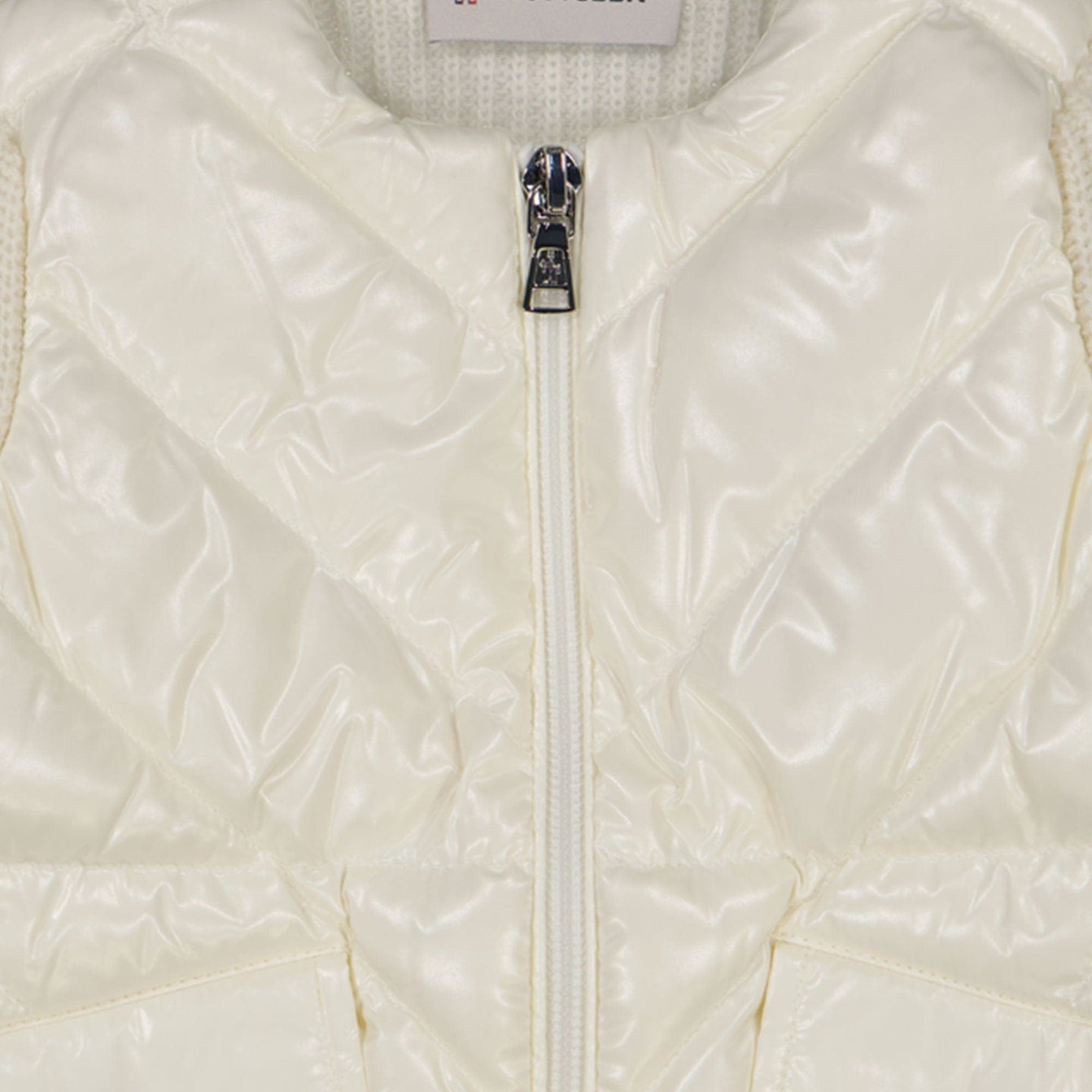 Moncler Baby Meisjes Vest Off white 3/6