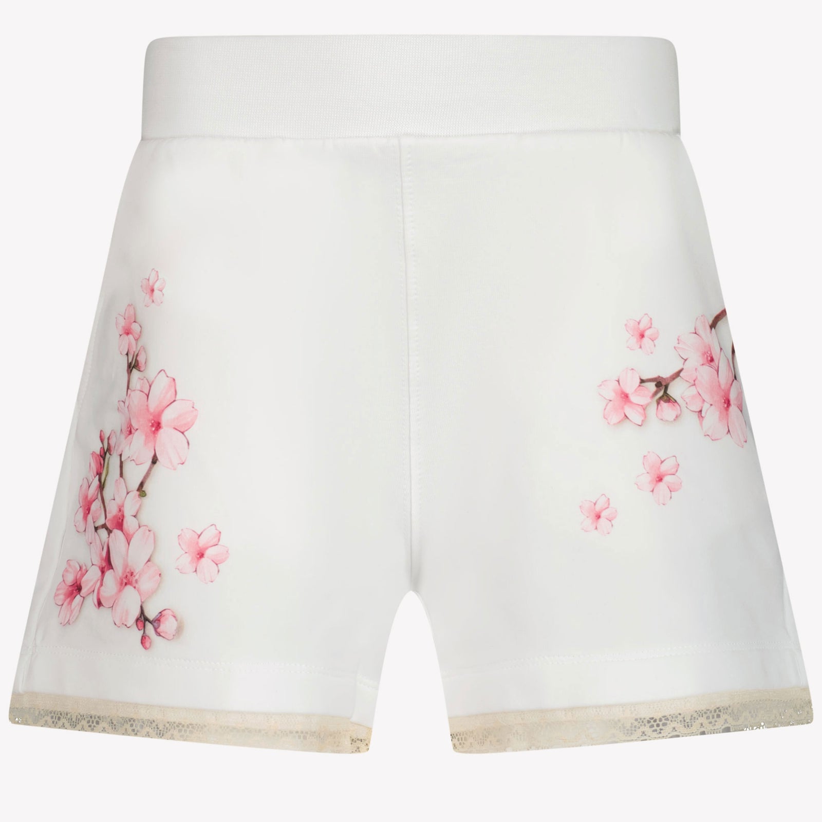 MonnaLisa Kinder Meisjes Shorts In Wit