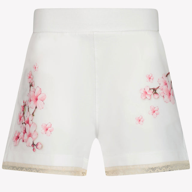 MonnaLisa Kids Girls Shorts In White