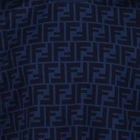 Fendi Kids Unisex T-Shirt  Navy
