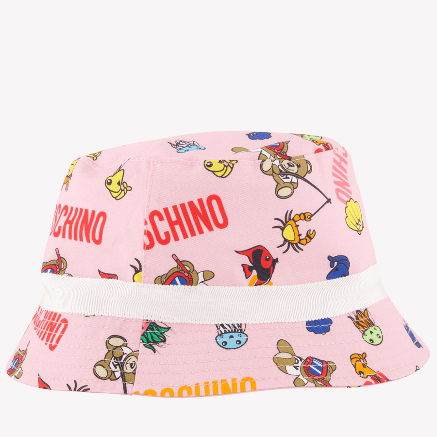Moschino Baby Girls Hat Pink