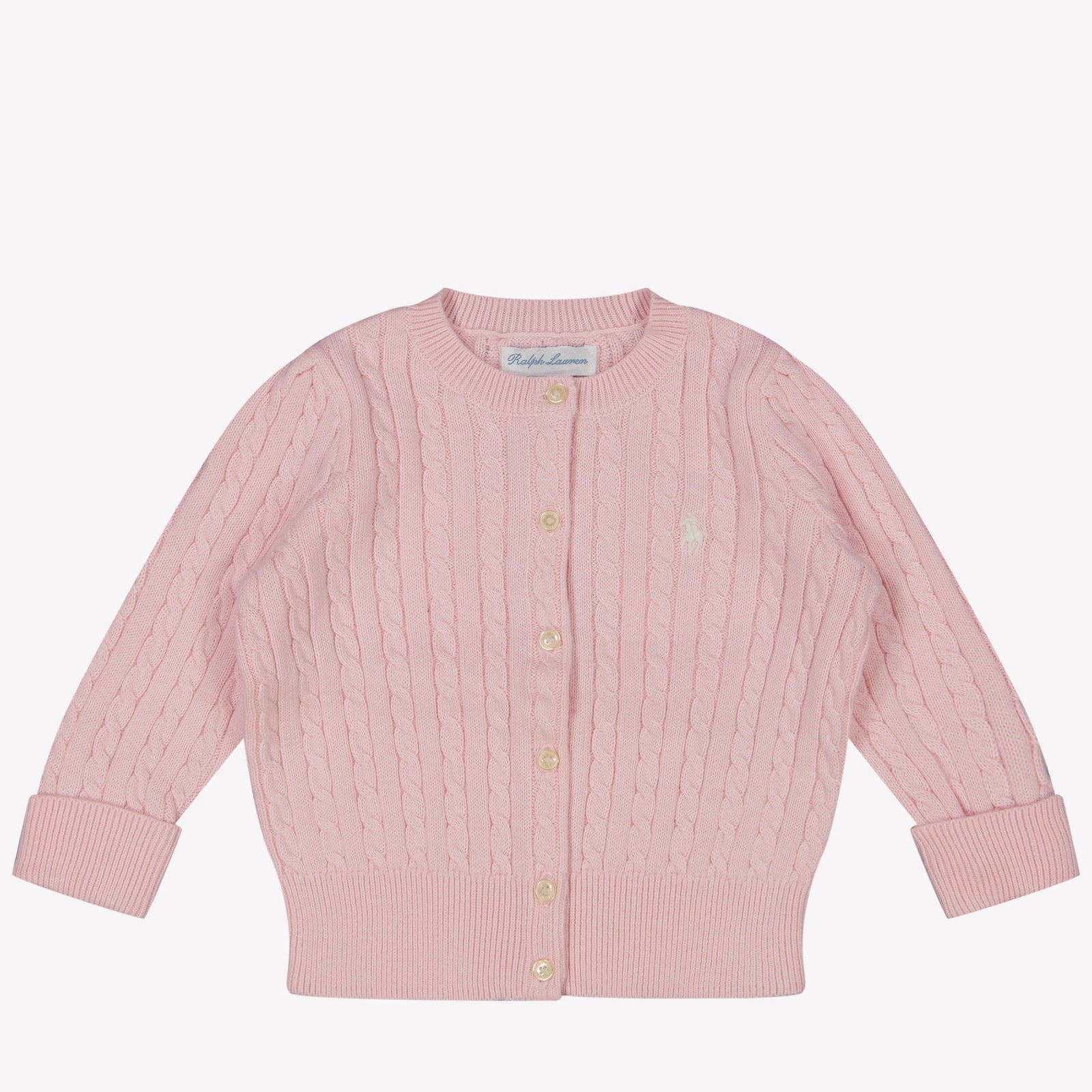 Ralph Lauren Baby Meisjes Vest In Licht Roze