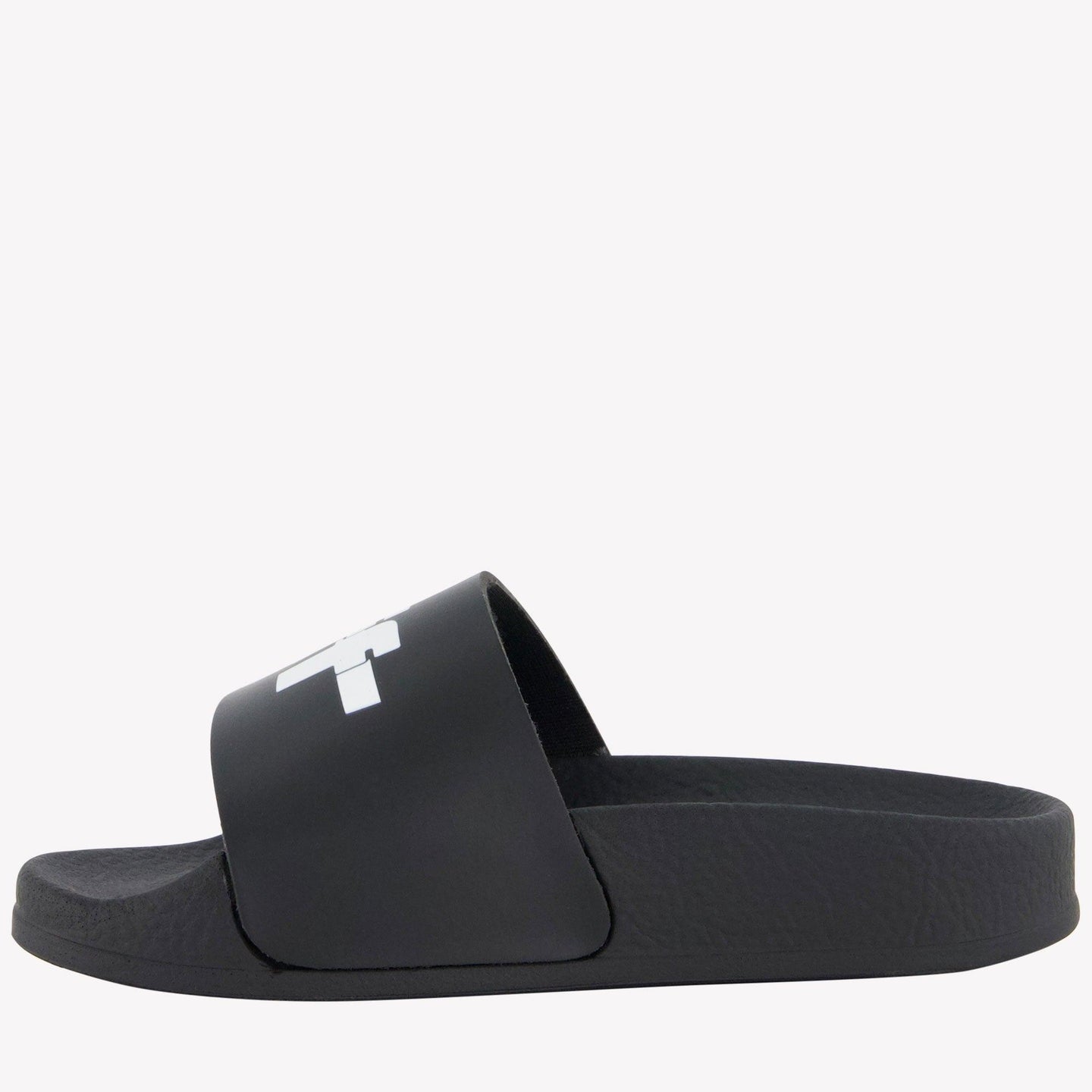 Off-White Jongens Slippers In Zwart