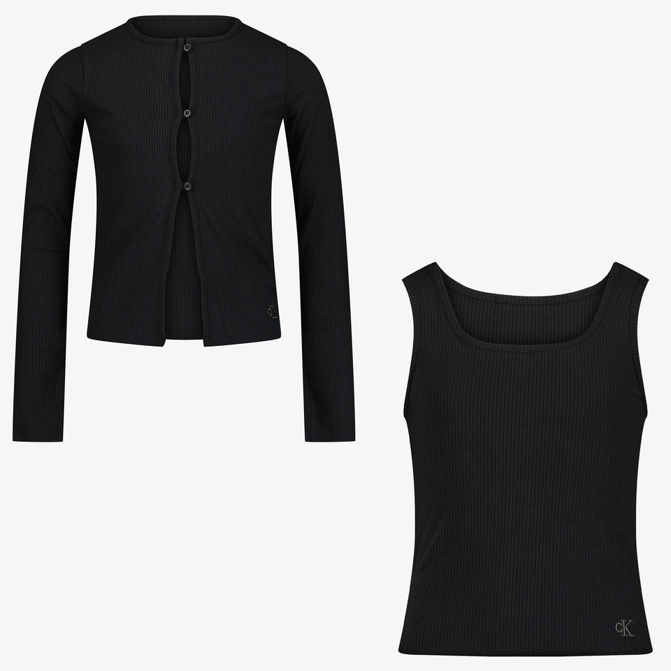 Calvin Klein Girls vest Black