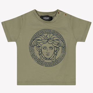 Versace Baby Unisex T-shirt Taupe