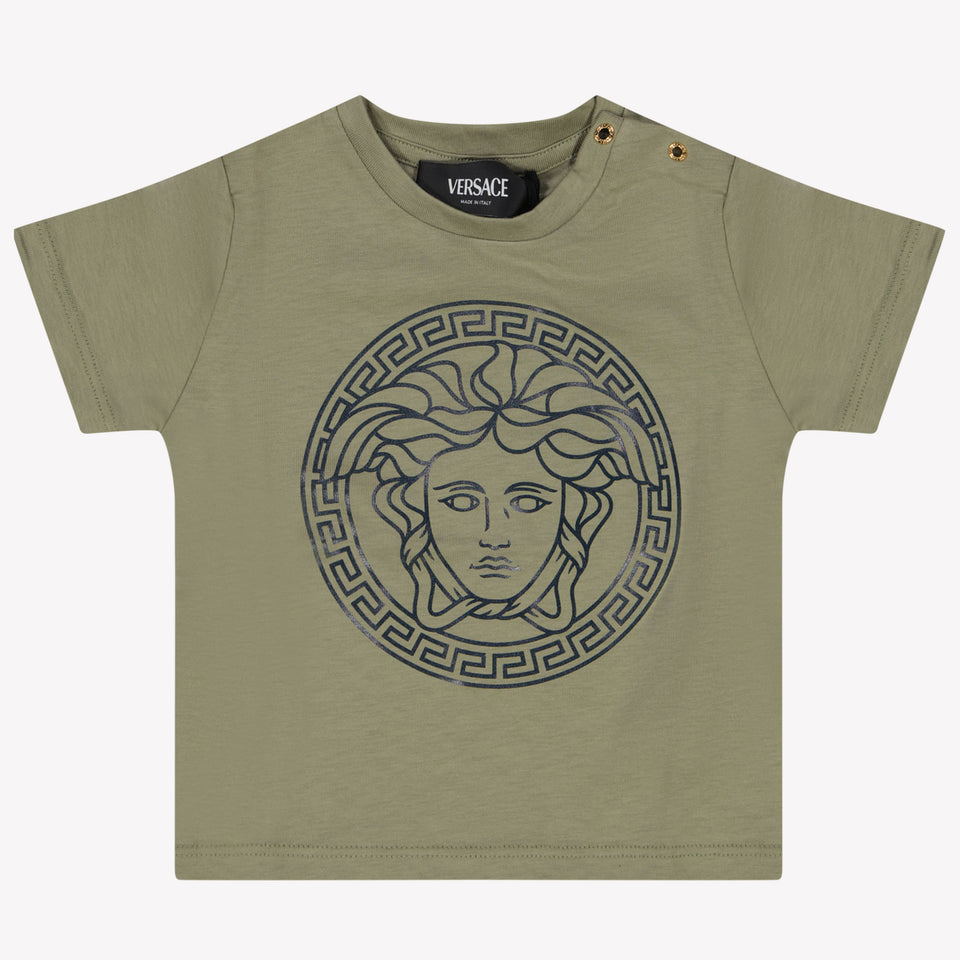 Versace Baby Unisex T-shirt Taupe