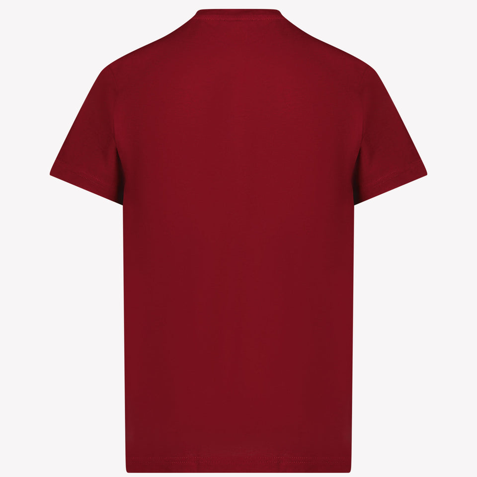 Dsquared2 Jongens T-shirt Bordeaux