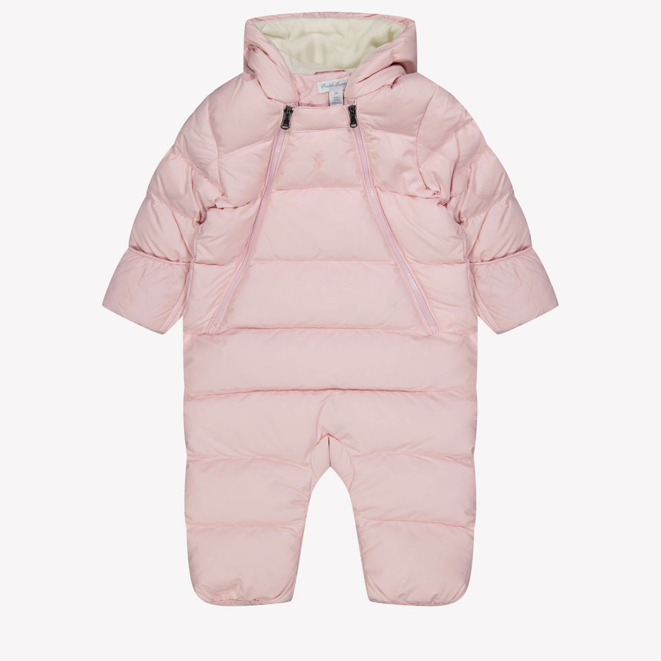 Ralph Lauren Baby guys Ski Suits Light Pink