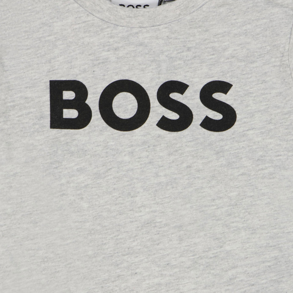 Boss Baby Jongens T-shirt Licht Grijs