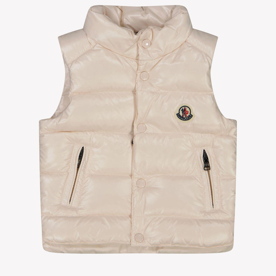 Moncler Bernard Baby Girls Gilet Light Pink