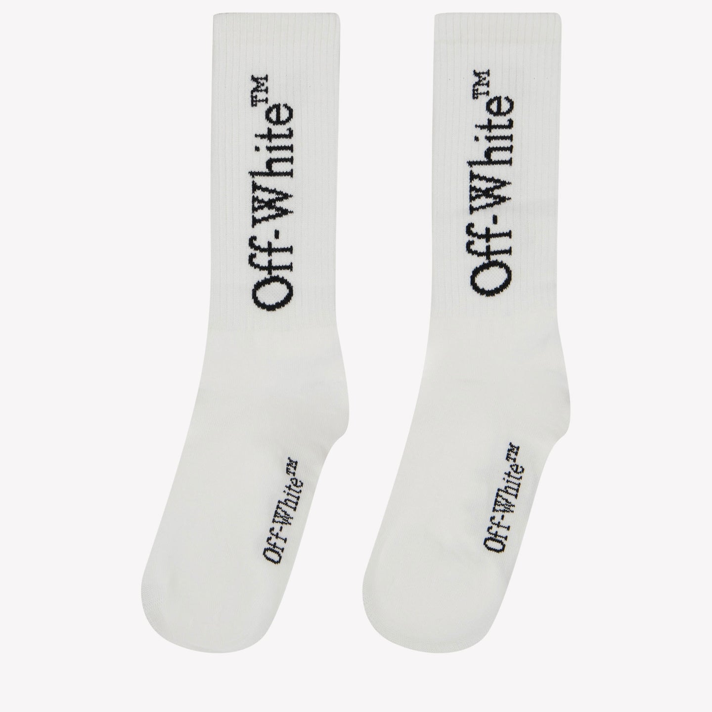 Off-White Kids Unisex Socks in White