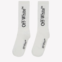Off-White Kids Unisex Socks  White