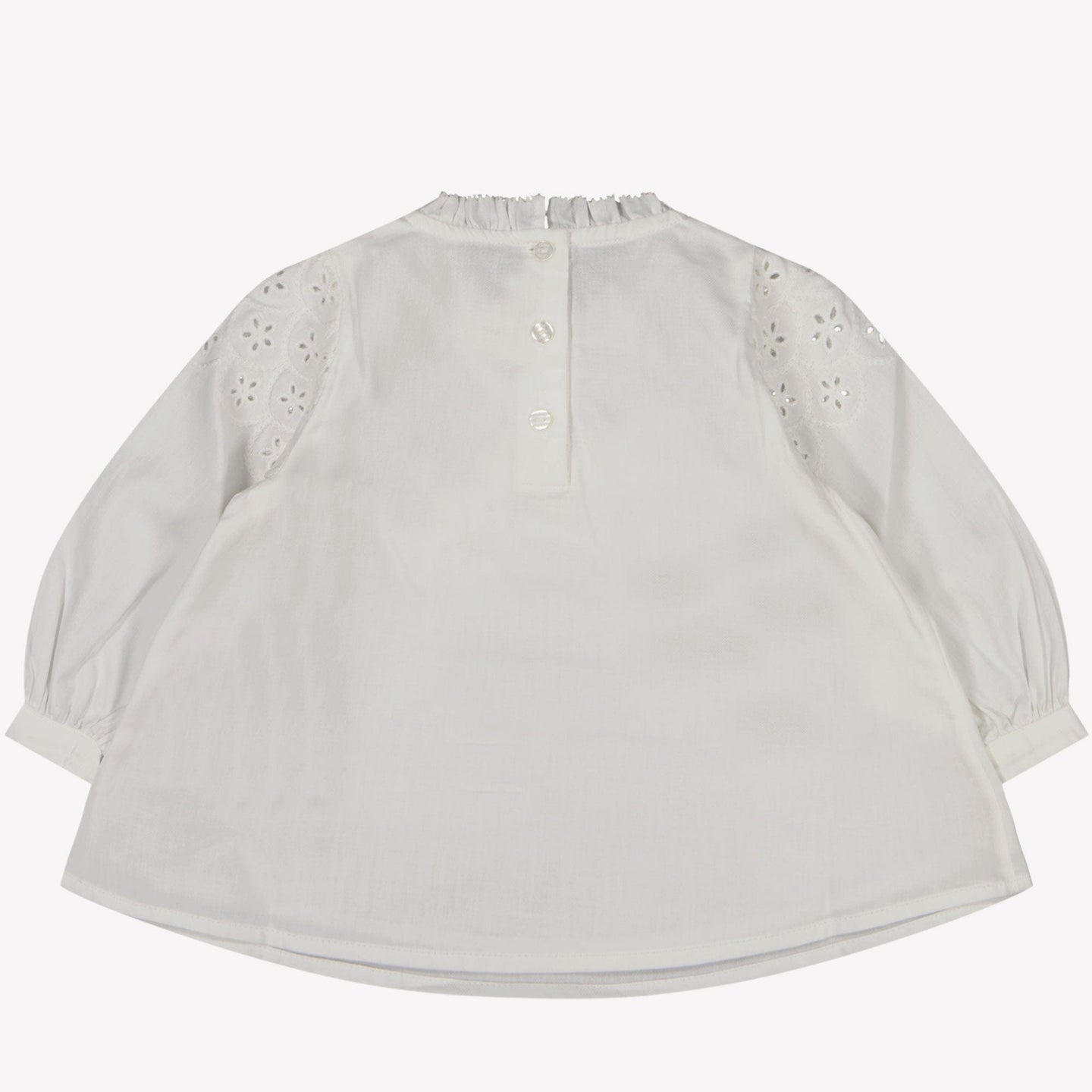 Chloe Baby Meisjes Blouse Off White 6 mnd